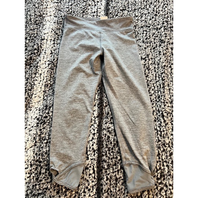 Girl's Old Navy Active Gray Capri Leggings Size L